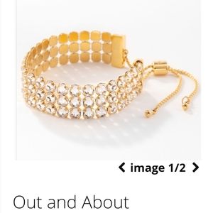 Out an about bracelet-golden